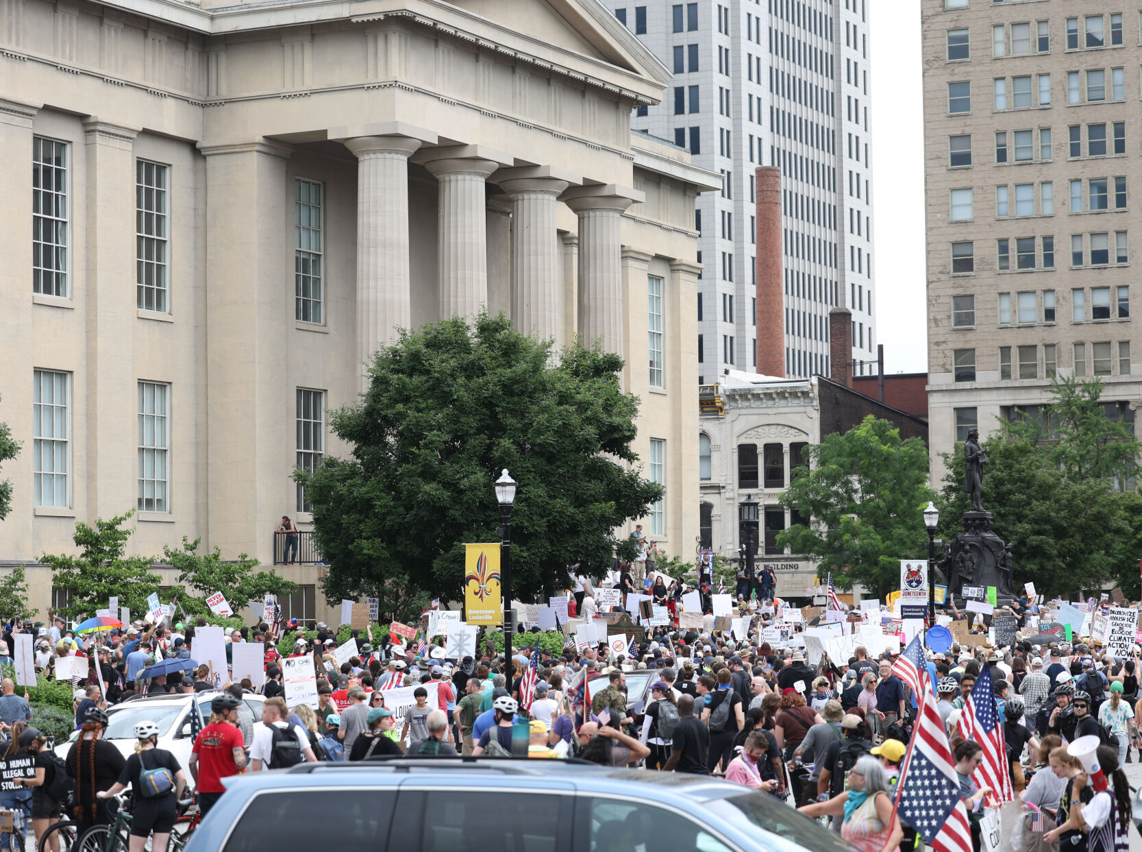 Crowd near Metro Hall June 14.JPG